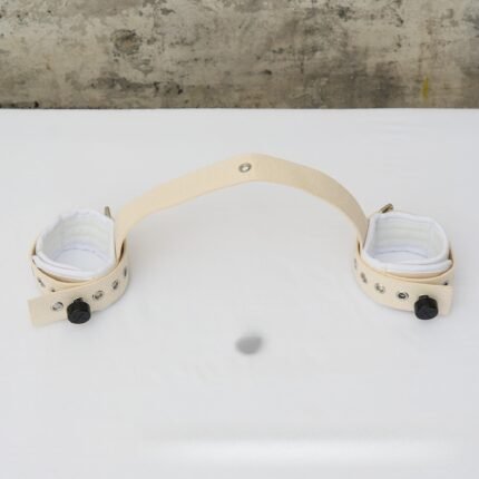 Ankle Cuffs Bondage Toy White